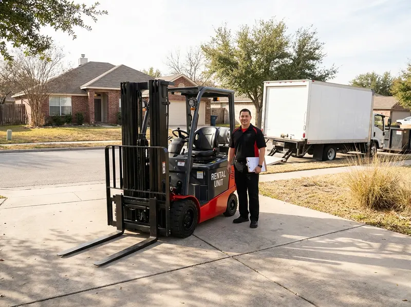 Electric Forklift Rental in Balcones Heights, TX